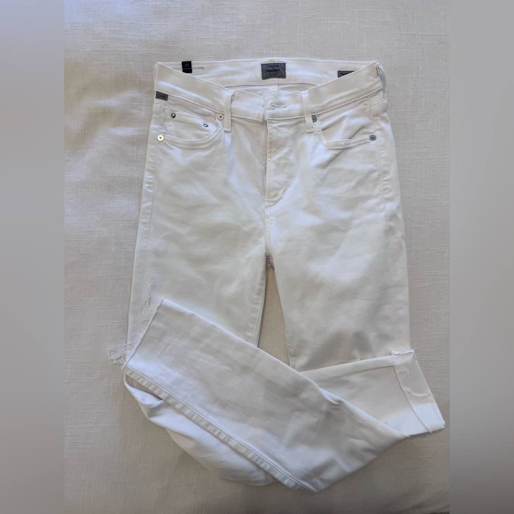 Citizens of humanity - Rocket high Rise Skinny - white - sz 27